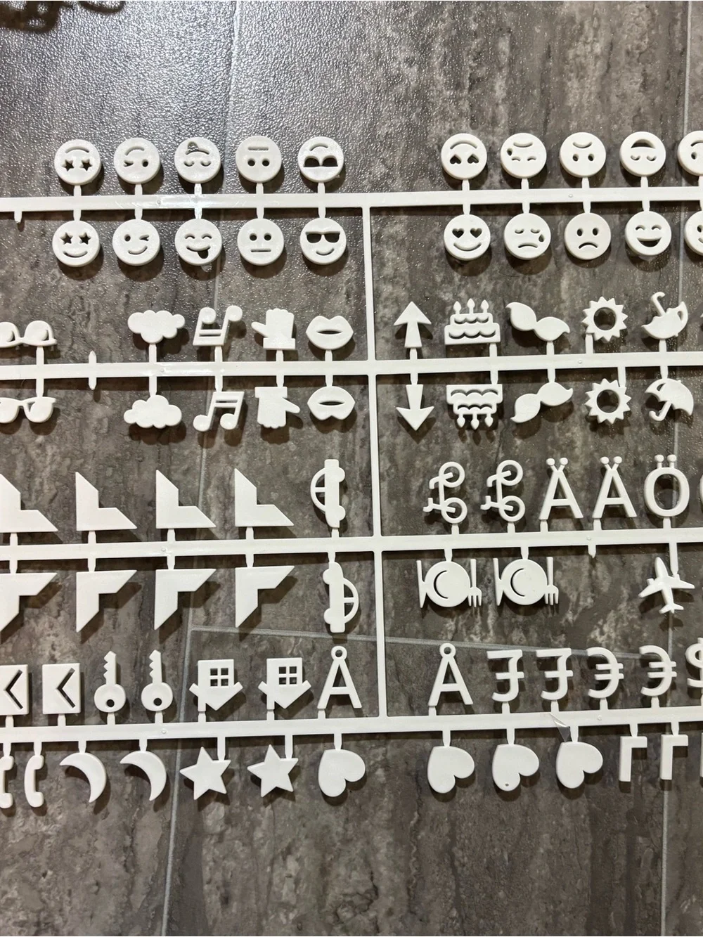 Changeable Letter Message Boards Letters Symbols 15x11 Sign Set